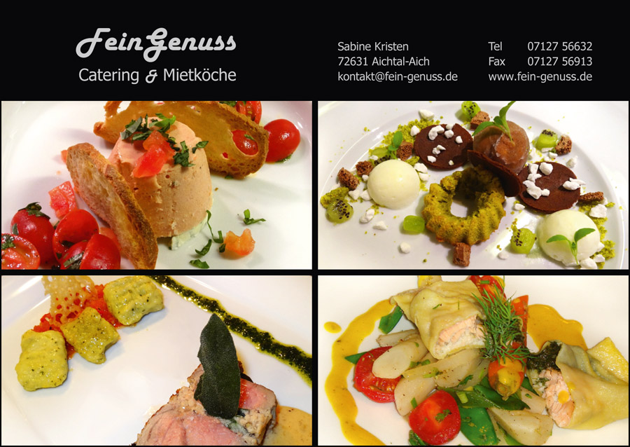 FeinGenuss, Catering und Mietkche, Aichtal